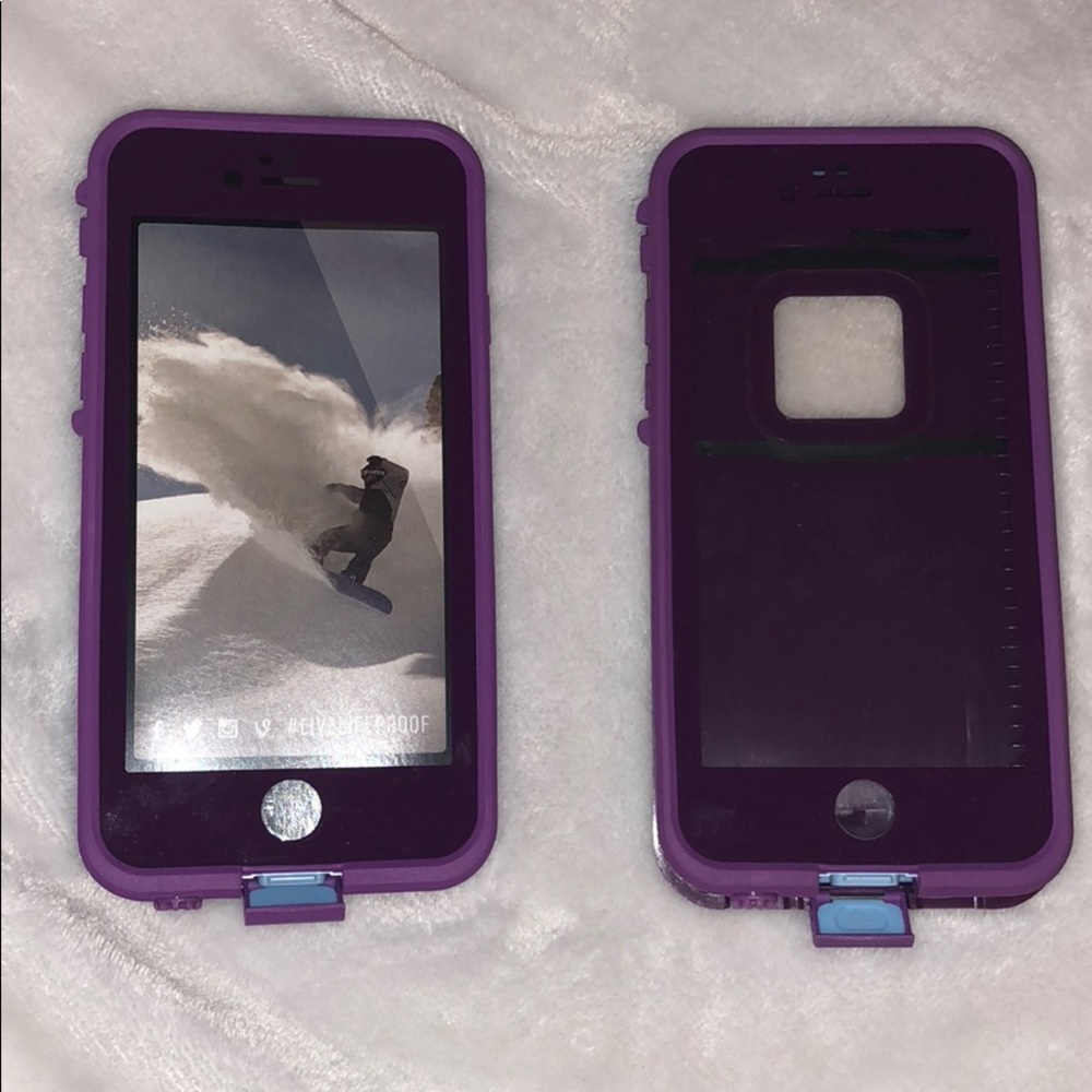 Life proof case 6s crushed berry